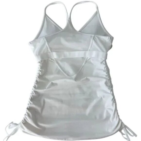lululemon athletica V-Neck White Tank Top - Picture 6 of 7